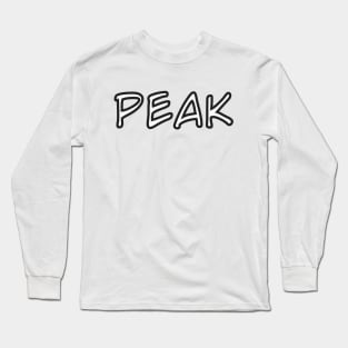 Outlined | Peak Long Sleeve T-Shirt